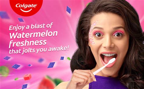 Buy Colgate MaxFresh Watermelon Blast Gel Toothpaste, with Cooling ...
