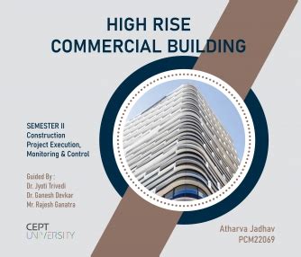 High Rise Commercial Building | CEPT - Portfolio