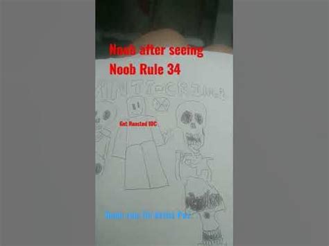 Noob after seeing Noob Rule 34 | Noob R34 Artist Pov: - YouTube