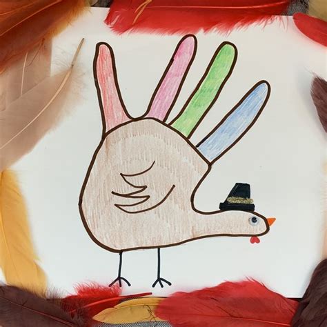 How to Make a Hand Turkey — Easy Hand Turkey Drawing Tutorial