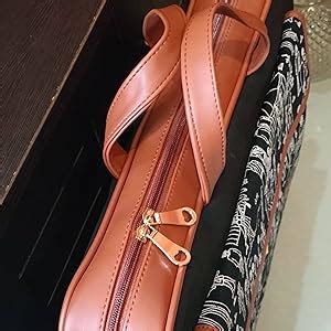 Funk For Hire Mela Printed One Pocket Cotton Canvas Unisex 17 inch ...