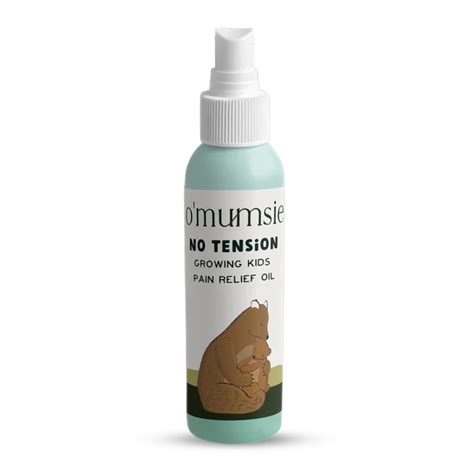 Omumsie No Tension Baby Oil | Growing kids pain relief massage oil- 50 ...
