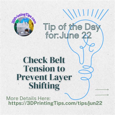 June 22: Check Belt Tension—Loose Belts Cause Layer Shifts & Uneven ...
