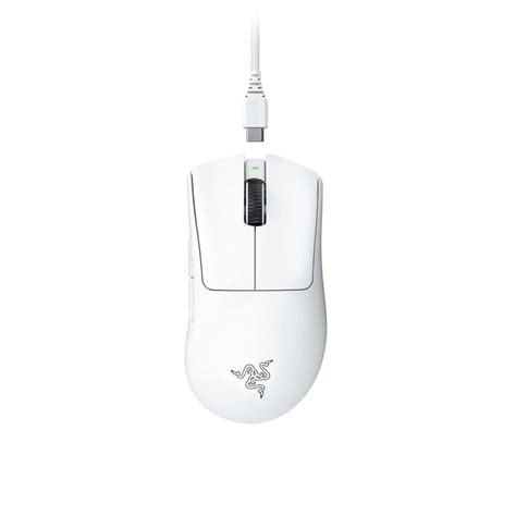 Razer DeathAdder V3 Pro Wireless Gaming Mouse, White, Ultra Lightweight ...