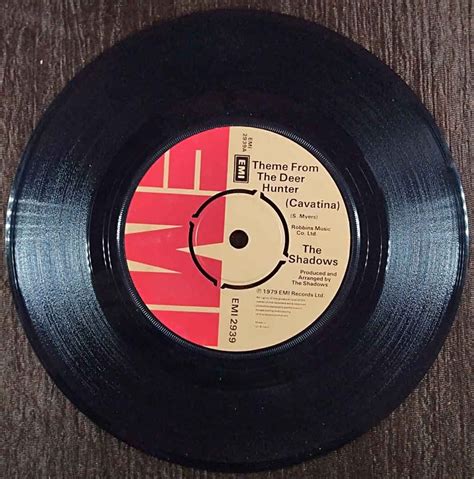 The Shadows – Theme From The Deer Hunter (Cavatina) (1977) Pop Pre-Owned Vinyl, 7" Imported SP ...