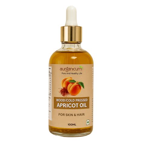 Wood/Cold-Pressed Apricot Oil (Infused Saffron)| Aurganicum