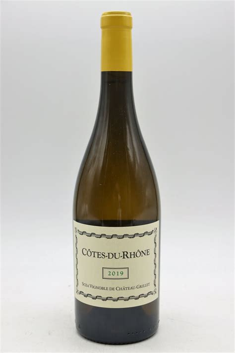 Château Grillet Côtes du Rhône 2019 blanc - VINS & MILLESIMES