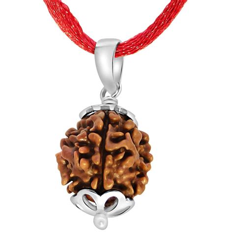 Buy Arihant Gems & Jewels 4 Mukhi/Faced Nepali Rudraksha | Natural ...