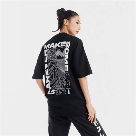 CN TEE SHIRT MC LOOSE BLACK