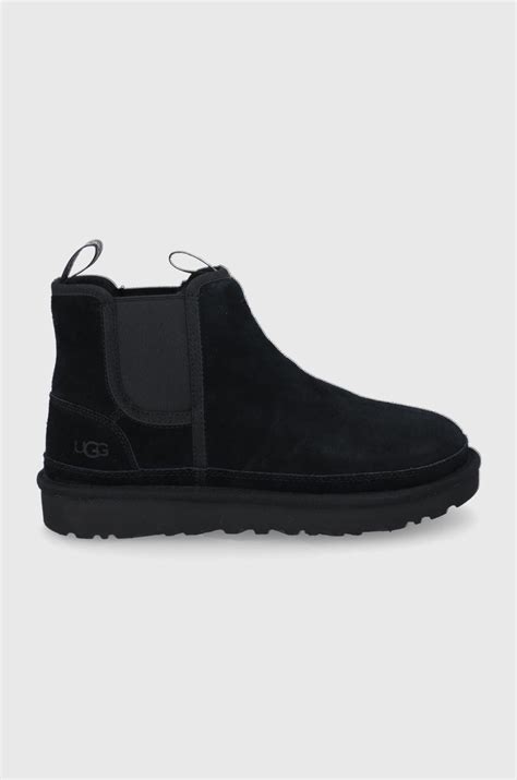 UGG chelsea boots men's black color at PRM US