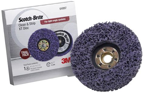 Scotch-Brite(TM) Clean and Strip XT Disc TN Quick Change Trial Pack 4-1 ...