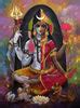 Shiva As Ardhanarishwara Painting - Art Prints by Anzai | Buy Posters ...