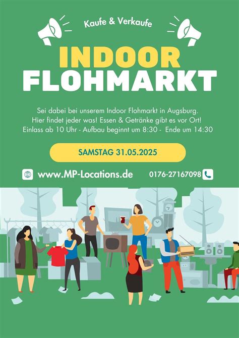 Flohmarkt Augsburg Indoor -Trödel, Holzbachstr. 3, Augsburg, 31 May ...