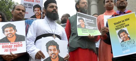 Inquiry panel set up by HRD Ministry concludes Rohith Vemula was not a ...
