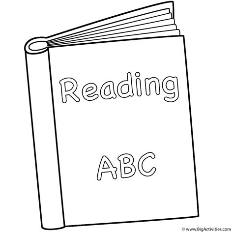Reading Coloring Pages 的图像结果