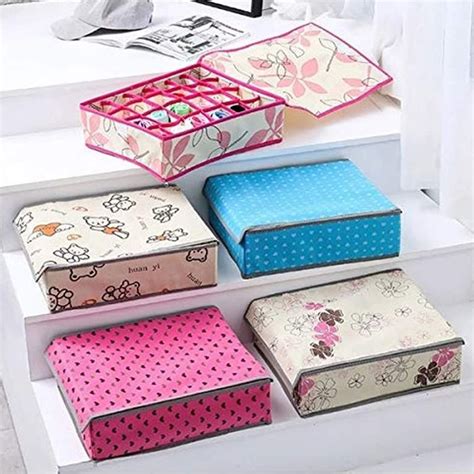 24 Shelf Wardrobe/Drawer Storage Organiser Box By AK - 1 PC ...