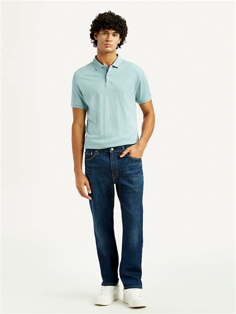 Men's 513 Dark Indigo Slim Straight Fit Mid Rise Jeans – Levis India Store
