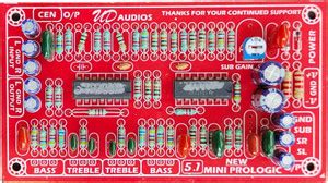 High Tech 5.1 Mini Prologic Board. Stereo Audio Input and 5.1 Channel ...