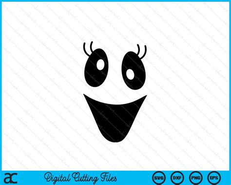 Cute Female Ghost Face Outfit for Halloween Costumes SVG PNG Files ...