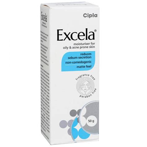 Buy Excela Moisturiser Cream, 50gm Online : ClickOnCare.com