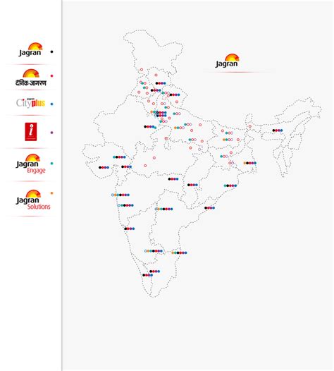 presence accross India