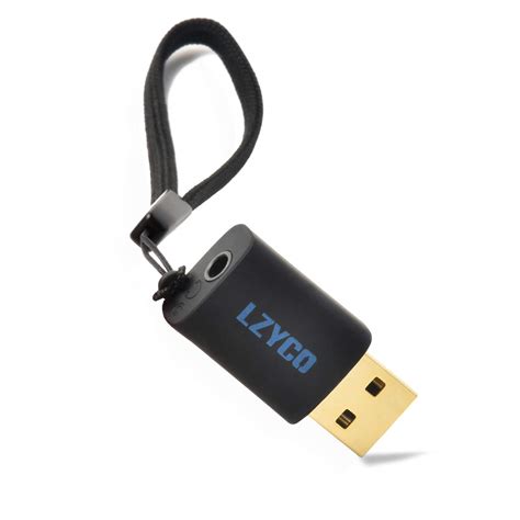 LZYCO USB to Audio Jack Adapter External Stereo Sound Card USB to ...