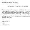 write a notice on behalf of a library, informing members about the ...