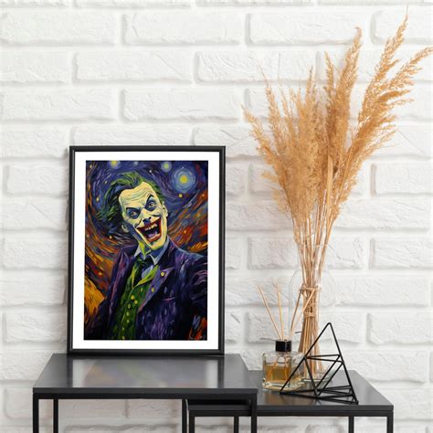 The Joker | DC Poster Framed Canvas – Comic Tree