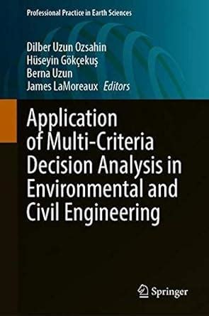 Buy Application of Multi-Criteria Decision Analysis in Environmental ...