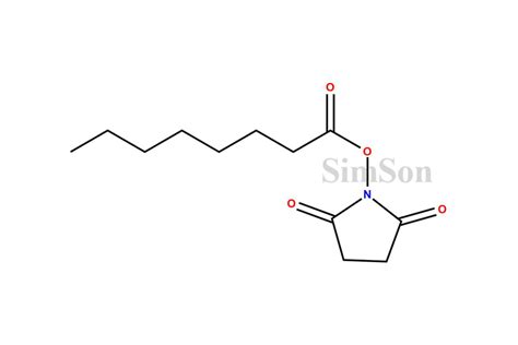 Caprylic acid N-Sccinimidyl Ester | CAS No- 14464-30-3 | Simson Pharma ...