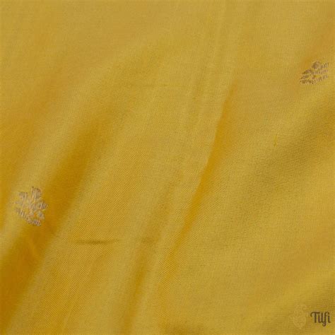 Yellow Pure Ektara Silk Dupatta & Yellow-Pink Pure Ektara Silk Fabric ...