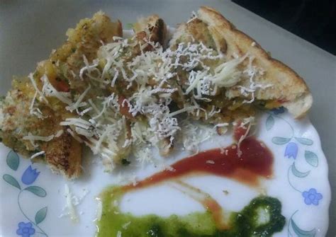 Paneer Cheese Toaster Recipe by Hema Brijwani - Cookpad