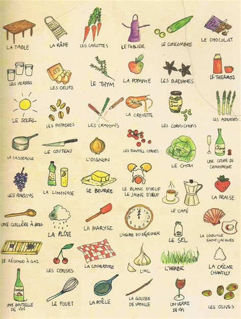 Meals In French Language at Indiana Houlding blog