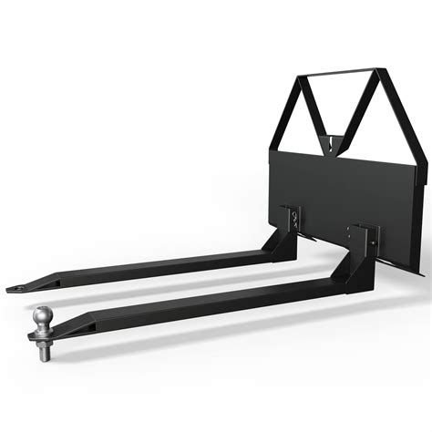 Buy YITAMOTOR 46" Pallet Fork Quick Attach Skid Steer Attachments with ...