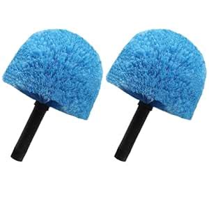 Blue Twist-On Cobweb Duster Head Brush - Efficient Indoor & Outdoor ...