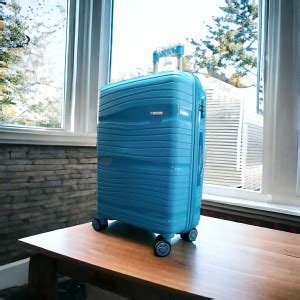 Travelpride Hard Sided PP 8 Wheel Spinners, with Telescopic Steel ...