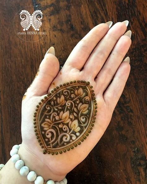 90+ Lotus Mehndi Designs for Front and Back hand and Feet
