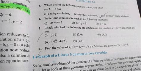 Image result for Infinite Many Solutions Example