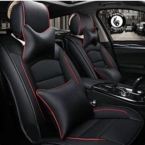 Pegasus Premium Customized PU Leather Car Seat Cover for Tata Punch ...