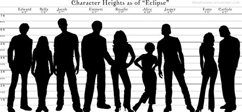 Human Height Comparison Chart