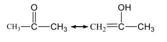 Tautomerism is the phenomenon in which two structural isomers differing ...