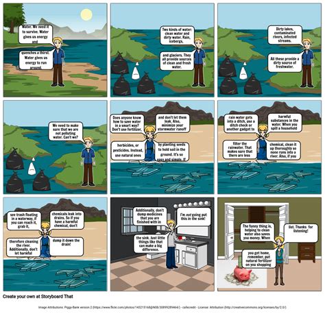 Water Pollution Pt 2 Storyboard By Eileenchi - Riset