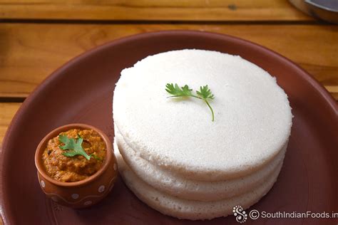 Thatte idli-How to make-Stepwise Pictures & Video