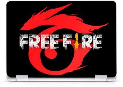 POINT ART Laptop Decal Sticker - Free Fire Logo Vinyl Laptop Skin ...