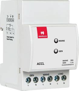 HAVELLS DHADOSN3012 3 Module SPN 12 (2400 W) ACCL DHADOSN3012-Pk1 MCB ...