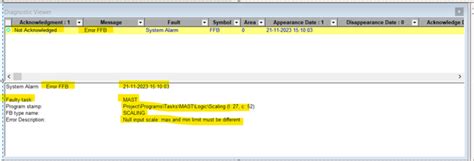 How to check the detail of Error FFB coming in the CE program and ...