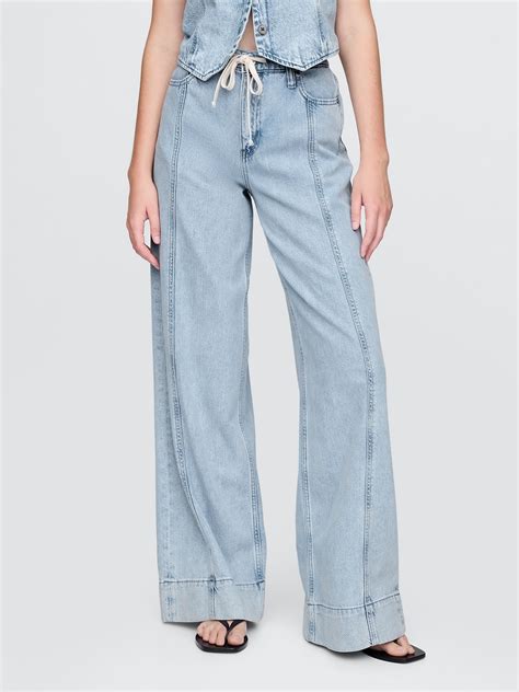 Mid Rise Camo Baggy Jeans | Gap