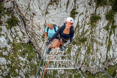 Adrenalinska ferata Intersport DONNERKOGEL, Klettersteig Donnerkogel ...