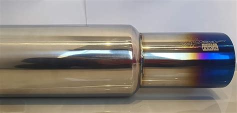 HKS PERFORMANCE EXHAUST MUFFLERS HI Power Universal Burnt TIP Sports ...