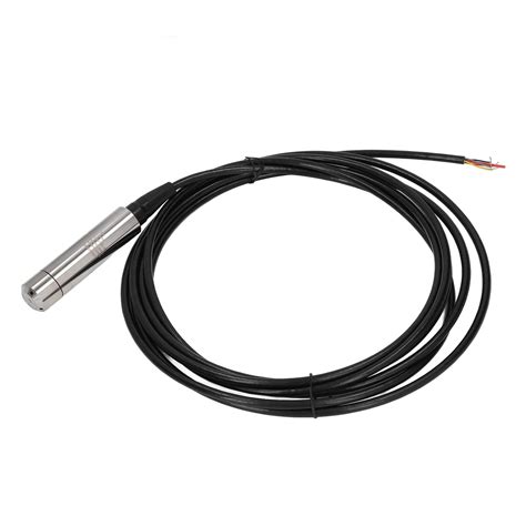 Water Level Sensor, 10‑30 VDC RS485 Output Stainless Steel Probe IP68 ...